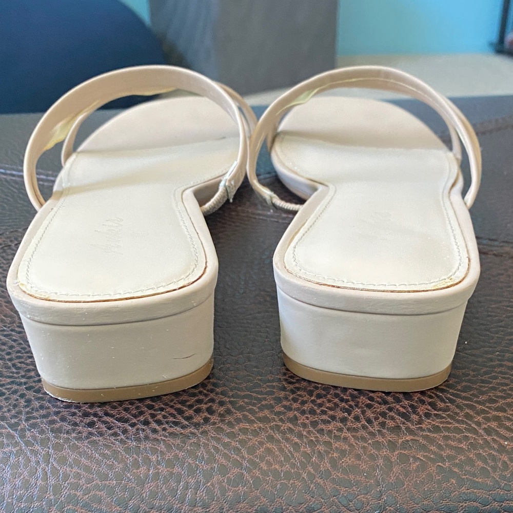Ladies Ankis Tan Strappy Sandals - Picture 5 of 8